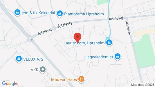 Erhvervslejemål til leje i Hørsholm - Foto fra Google Street View