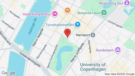 Kontorlokaler til leje i København K - kort over placeringen