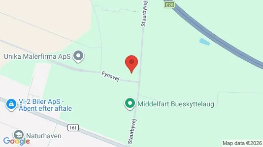 Erhvervsgrunde til leje i Middelfart - Foto fra Google Street View