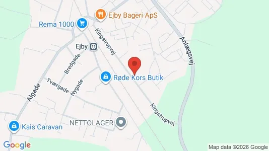 Erhvervslejemål til leje i Ejby - Foto fra Google Street View