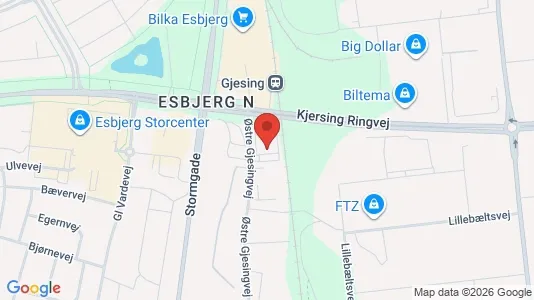 Erhvervslejemål til leje i Esbjerg N - Foto fra Google Street View