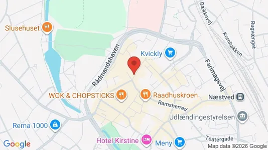 Erhvervslejemål til salg i Næstved - Foto fra Google Street View