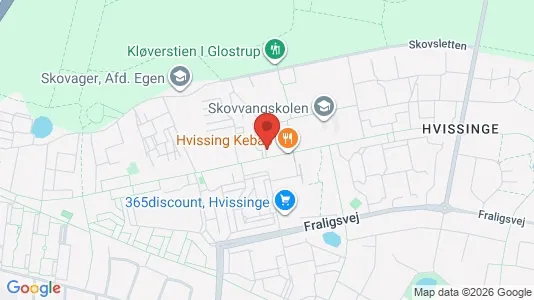 Erhvervslejemål til salg i Glostrup - kort over placeringen