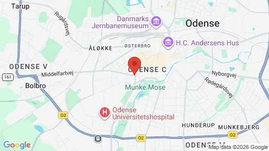 Restaurantlokaler til leje i Vesterbro - kort over placeringen