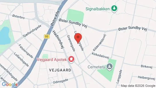 Lagerlokaler til salg i Aalborg Centrum - kort over placeringen