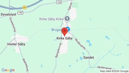 Værkstedslokaler til salg i Kirke Såby - Foto fra Google Street View