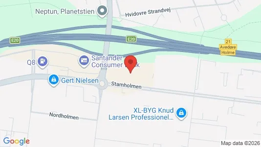 Kontorlokaler til leje i Hvidovre - Foto fra Google Street View