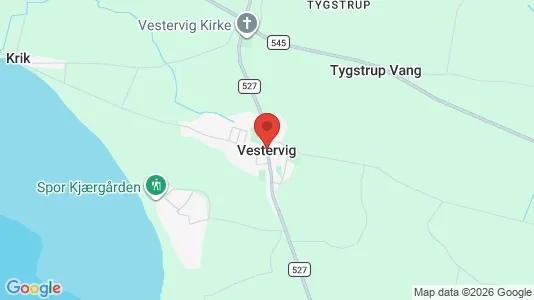 Erhvervslejemål til leje i Vestervig - Foto fra Google Street View