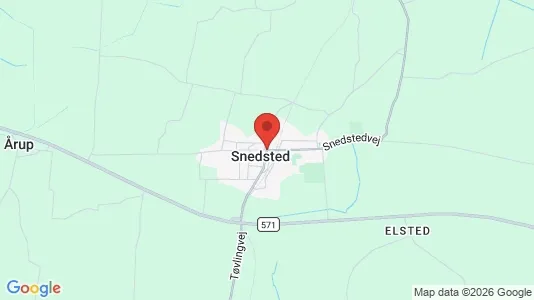 Erhvervslejemål til leje i Snedsted - Foto fra Google Street View