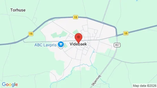 Erhvervslejemål til leje i Videbæk - Foto fra Google Street View