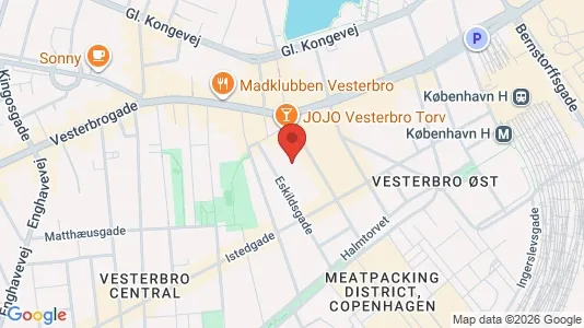 Erhvervslejemål til leje i Vesterbro - Foto fra Google Street View
