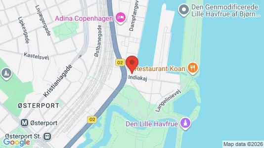 Kontorhoteller til leje i Østerbro - Foto fra Google Street View