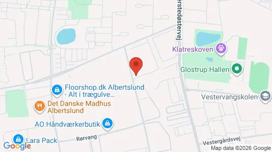 Kontorlokaler til leje i Albertslund - Foto fra Google Street View