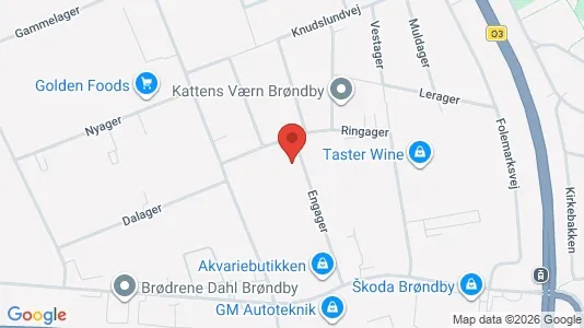 Kontorlokaler til leje i Brøndby - Foto fra Google Street View
