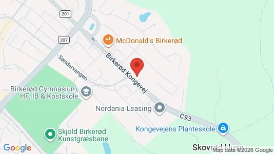 Kontorlokaler til leje i Birkerød - Foto fra Google Street View