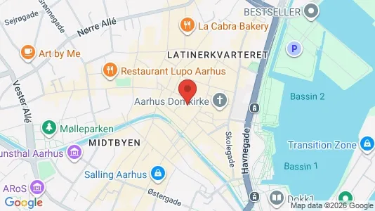 Kontorlokaler til leje i Århus C - Foto fra Google Street View