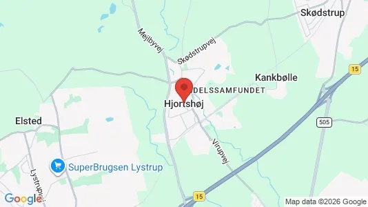 Erhvervslejemål til leje i Hjortshøj - Foto fra Google Street View