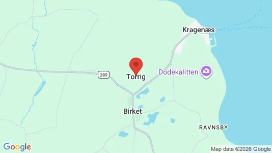 Erhvervslejemål til leje i Torrig L - kort over placeringen