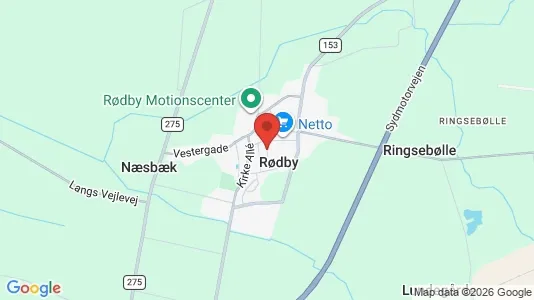 Erhvervslejemål til leje i Rødby - Foto fra Google Street View