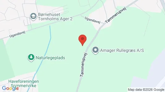 Lagerlokaler til leje i Kastrup - kort over placeringen