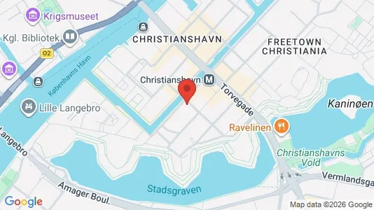 Kontorlokaler til salg i København K - kort over placeringen