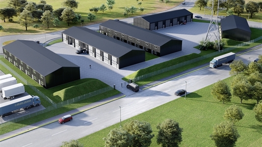 140 m2 produktion i Brabrand til leje