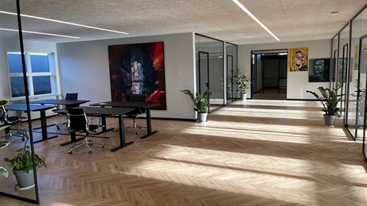 10 - 50 m2 kontorfællesskab i Gentofte til leje