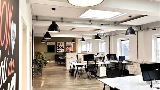 10 - 400 m2 kontorfællesskab, kontor i København K til leje