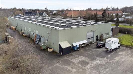 2646 m2 lager, kontor, produktion i Vemmelev til leje