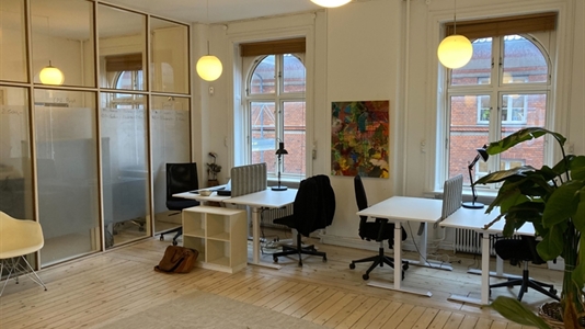 1 - 40 m2 kontorfællesskab i Østerbro til leje