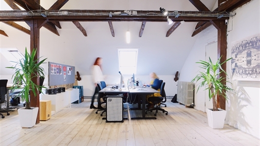 4 m2 kontorfællesskab, kontor i Odense C til leje