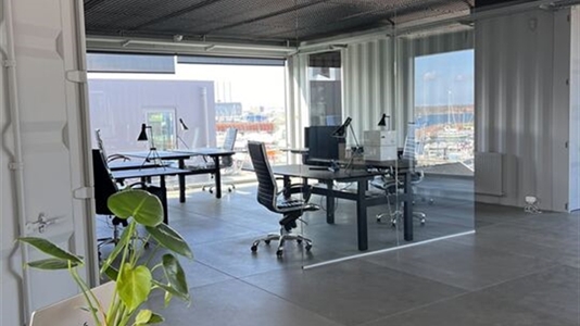 1 - 100 m2 kontorfællesskab i Nordhavnen til leje