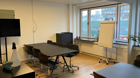 50 m2 kontor, kontorfællesskab i Vesterbro til leje