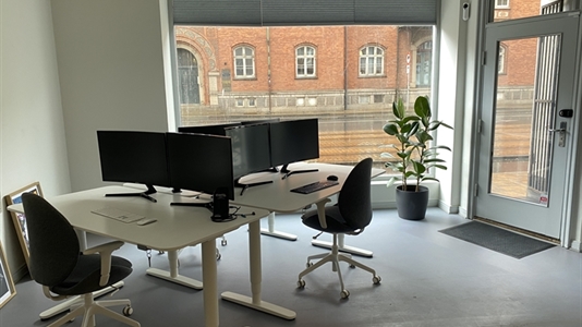 1 - 50 m2 kontorfællesskab i Odense C til leje
