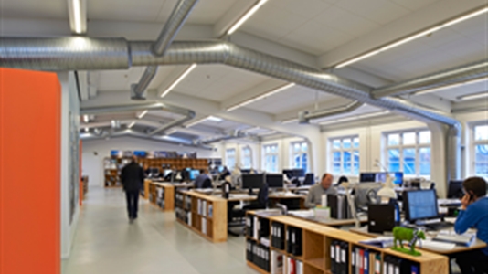 200 - 2500 m2 kontor i Odense C til leje
