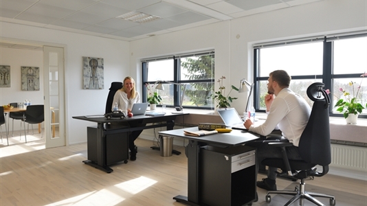 15 - 400 m2 kontor, kontorhotel i Allerød til leje